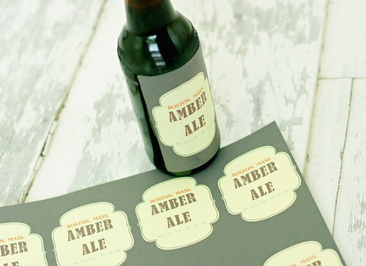 Standard Beer Bottle Label Size Juleteagyd